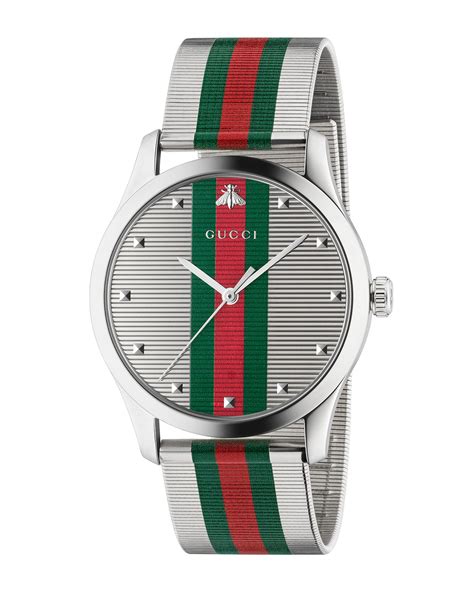 men gucci watch flag|neiman marcus gucci watches.